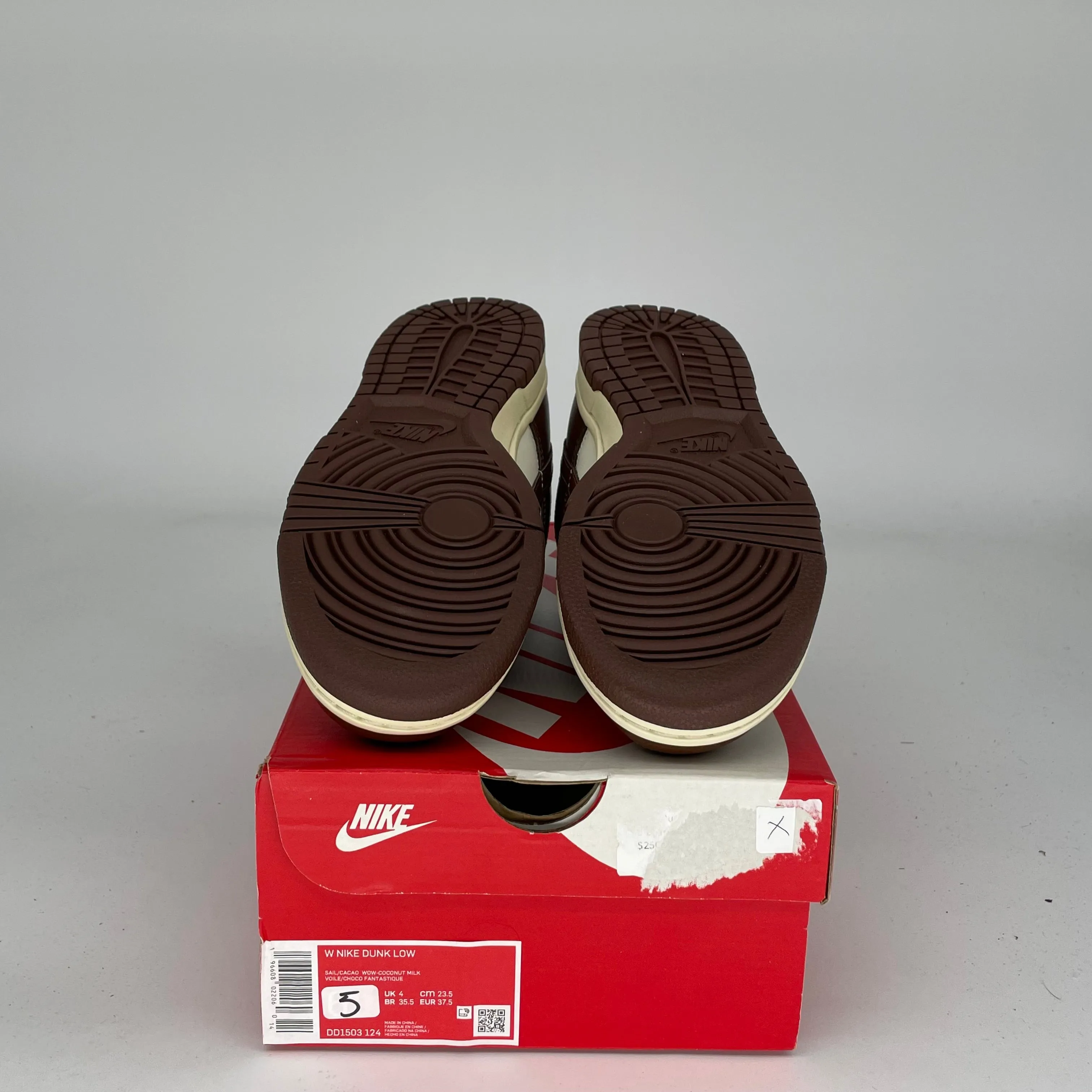NIKE DUNK LOW CACAO WOW W SIZE 5/6.5W DD1503-124