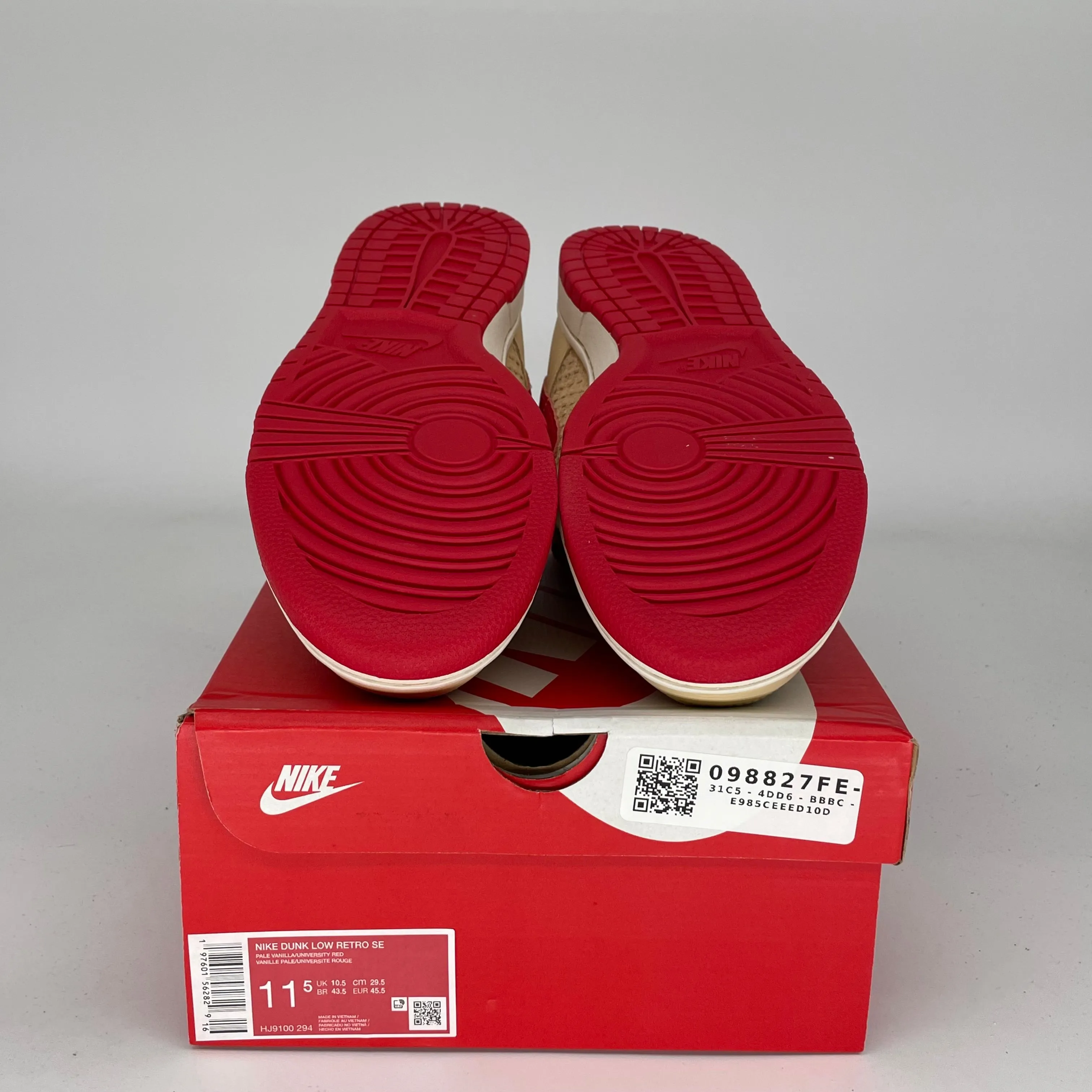 NIKE DUNK LOW STRAWBERRY WAFFLE SIZE 11.5 HJ9100-294