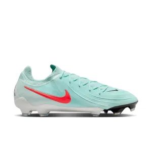 Nike Phantom GX II Pro FG Firm Ground Soccer Shoes - Mint/Atomic Red-Off Noir