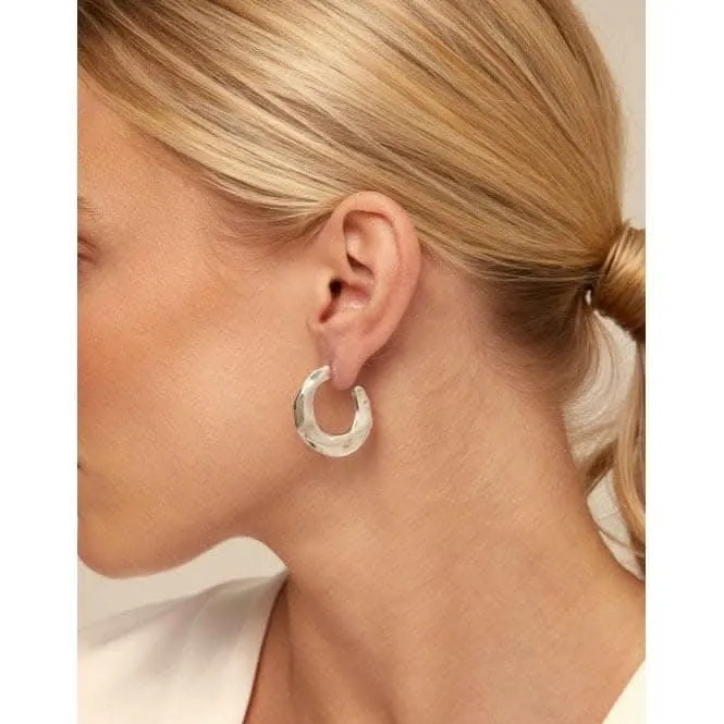 Nimbo Silver Metal Earrings PEN0793MTL0000U Unode50 Jewelry And Accessories