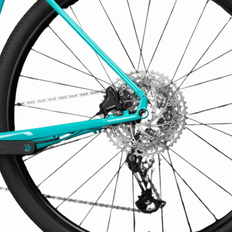 Norco Search XR Flat Bar - Teal / Purple