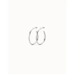 Ohmmm.. Silver Metal Earrings PEN0419MTL0000U Unode50 Jewelry And Accessories