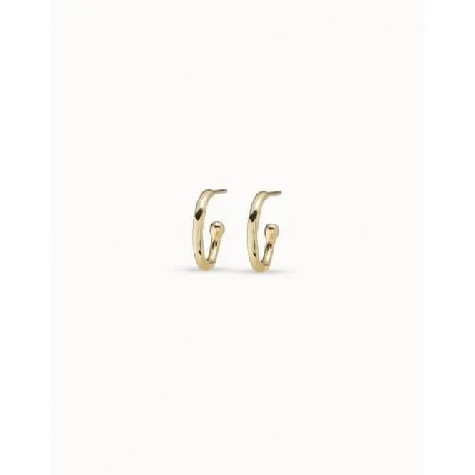 Pick 1 Golden Metal Earrings PEN0700ORO0000U Unode50 Jewelry And Accessories
