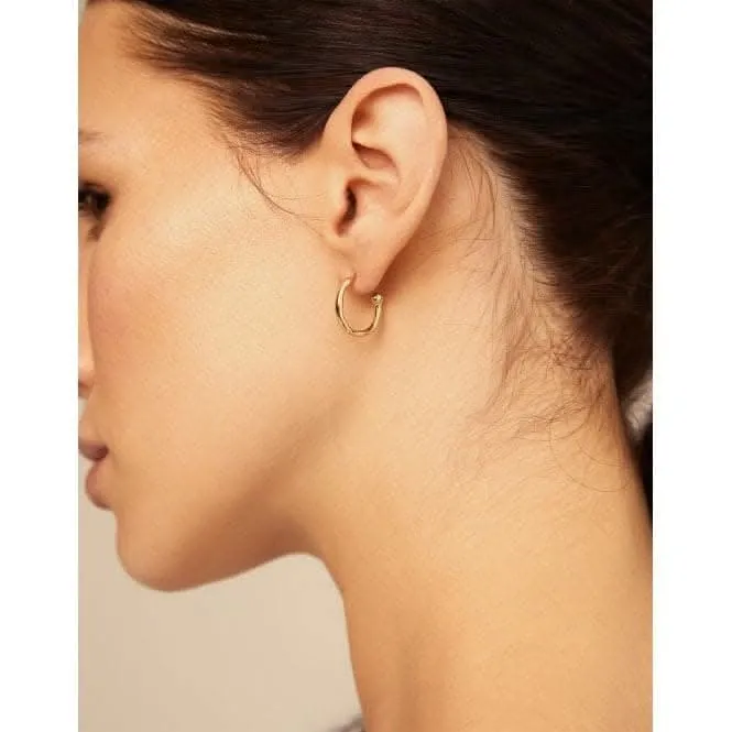 Pick 1 Golden Metal Earrings PEN0700ORO0000U Unode50 Jewelry And Accessories