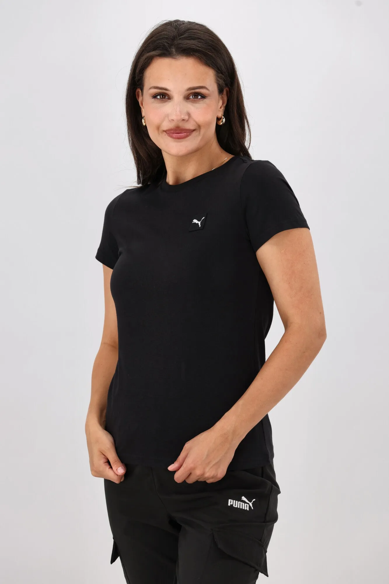 Puma ESS ELEVATED Tee Black
