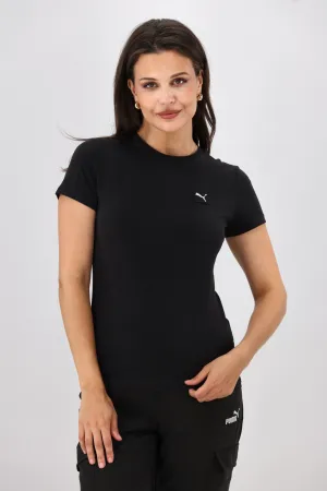 Puma ESS ELEVATED Tee Black