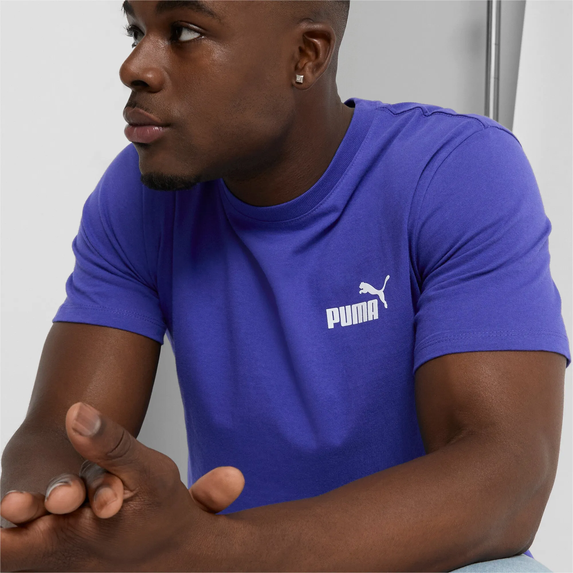PUMA Men's Essentials No. 1 Logo Tee