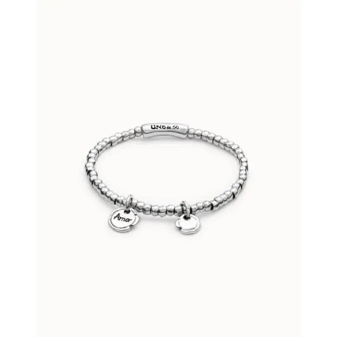 Sealed Love Silver Metal Bracelet Unode50 Jewelry And Accessories
