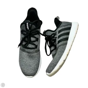 Shoes Athletic By Adidas In Black & Grey, Size: 8.5 adidas