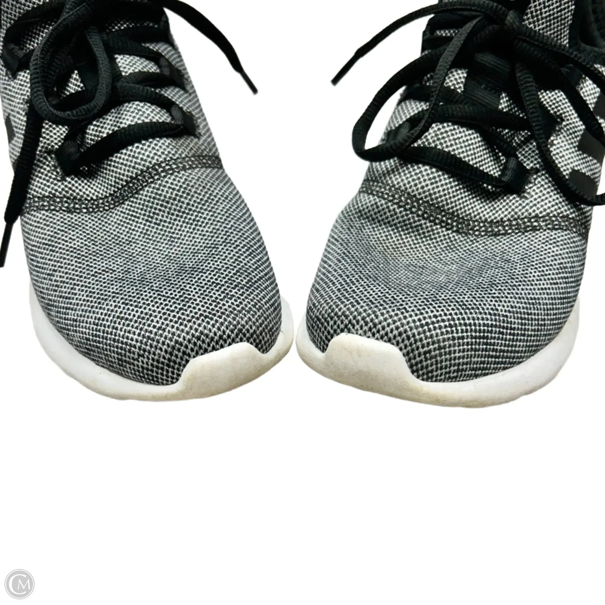 Shoes Athletic By Adidas In Black & Grey, Size: 8.5 adidas