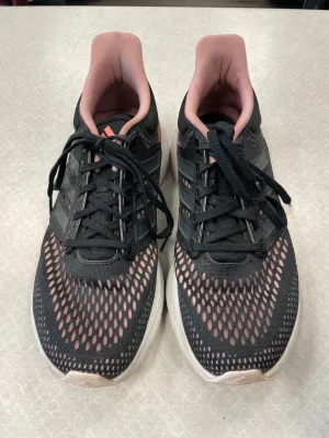 Shoes Athletic By Adidas In Black & Pink, Size: 7.5 adidas