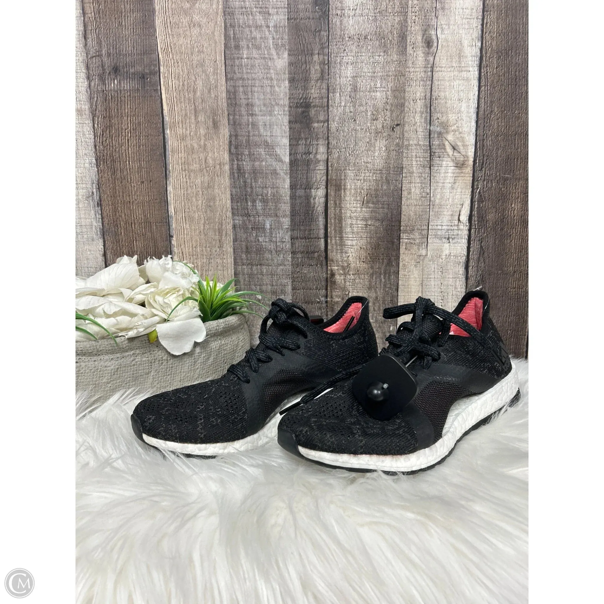 Shoes Athletic By Adidas In Black & White, Size: 6.5 adidas