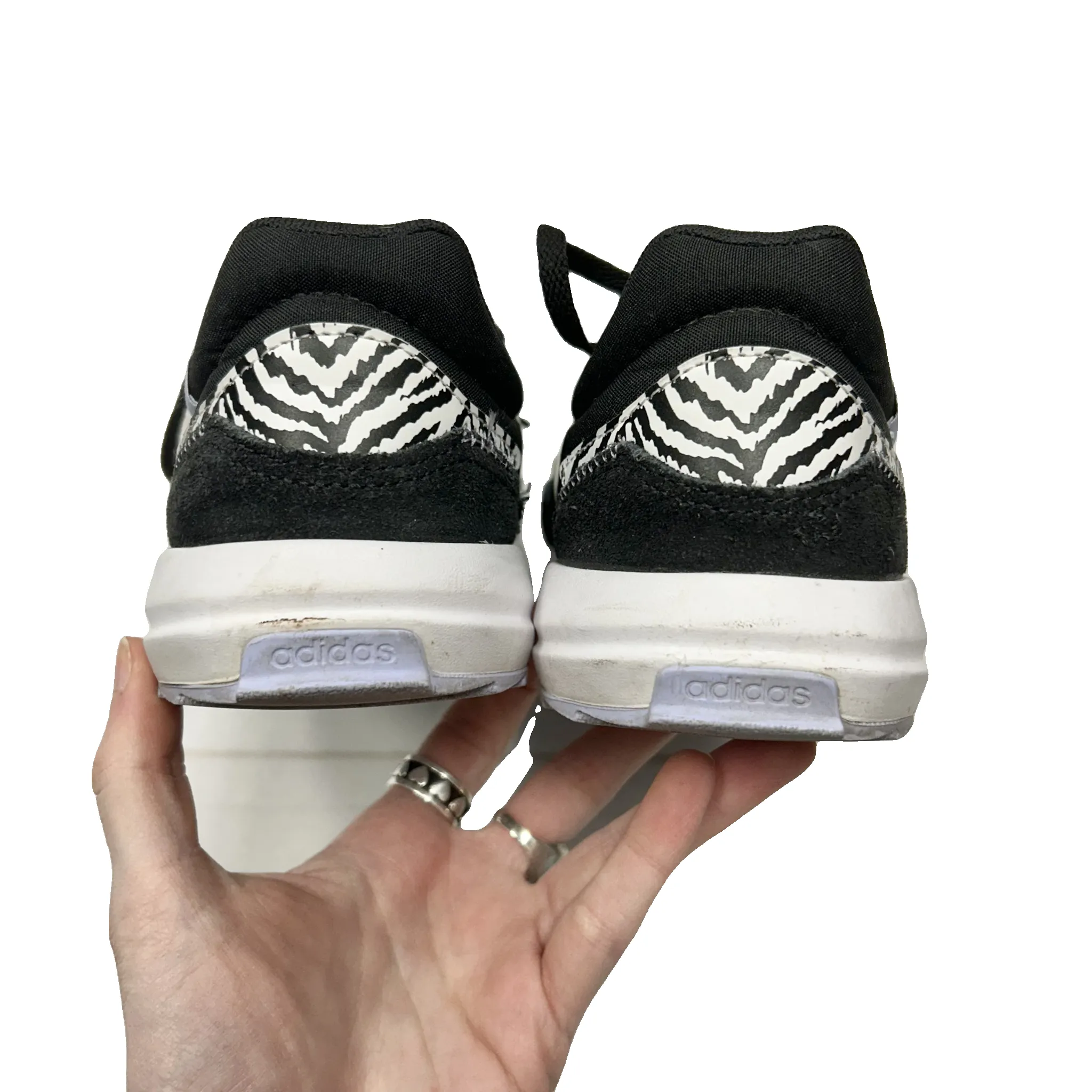 Shoes Athletic By Adidas In Black & White, Size: 7.5 adidas