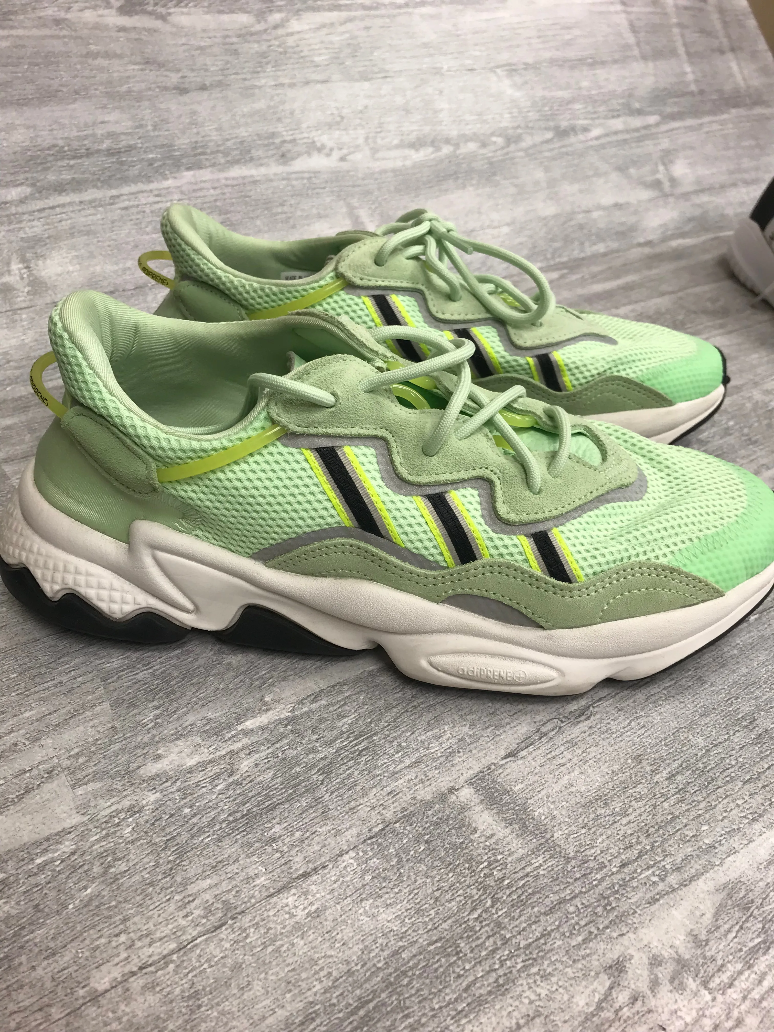 Shoes Athletic By Adidas In Green, Size: 9 adidas