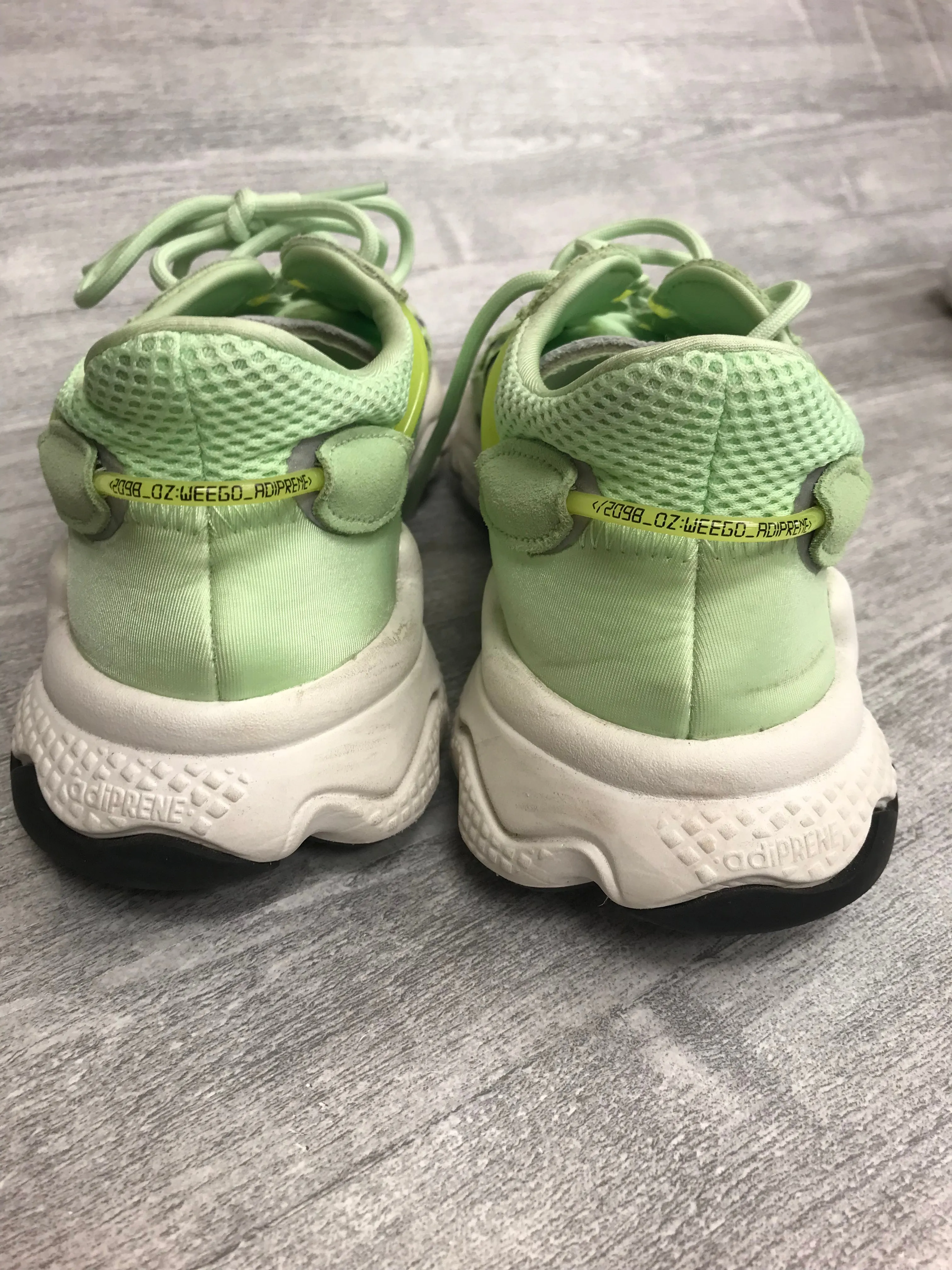 Shoes Athletic By Adidas In Green, Size: 9 adidas