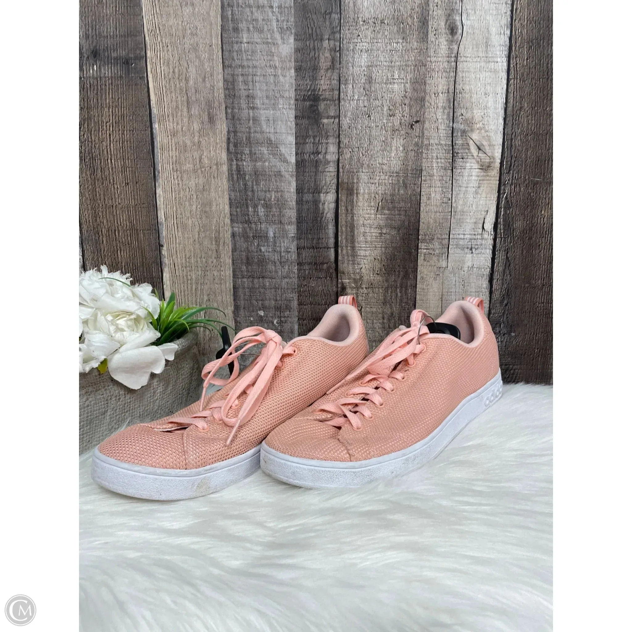 Shoes Athletic By Adidas In Peach, Size: 11 adidas