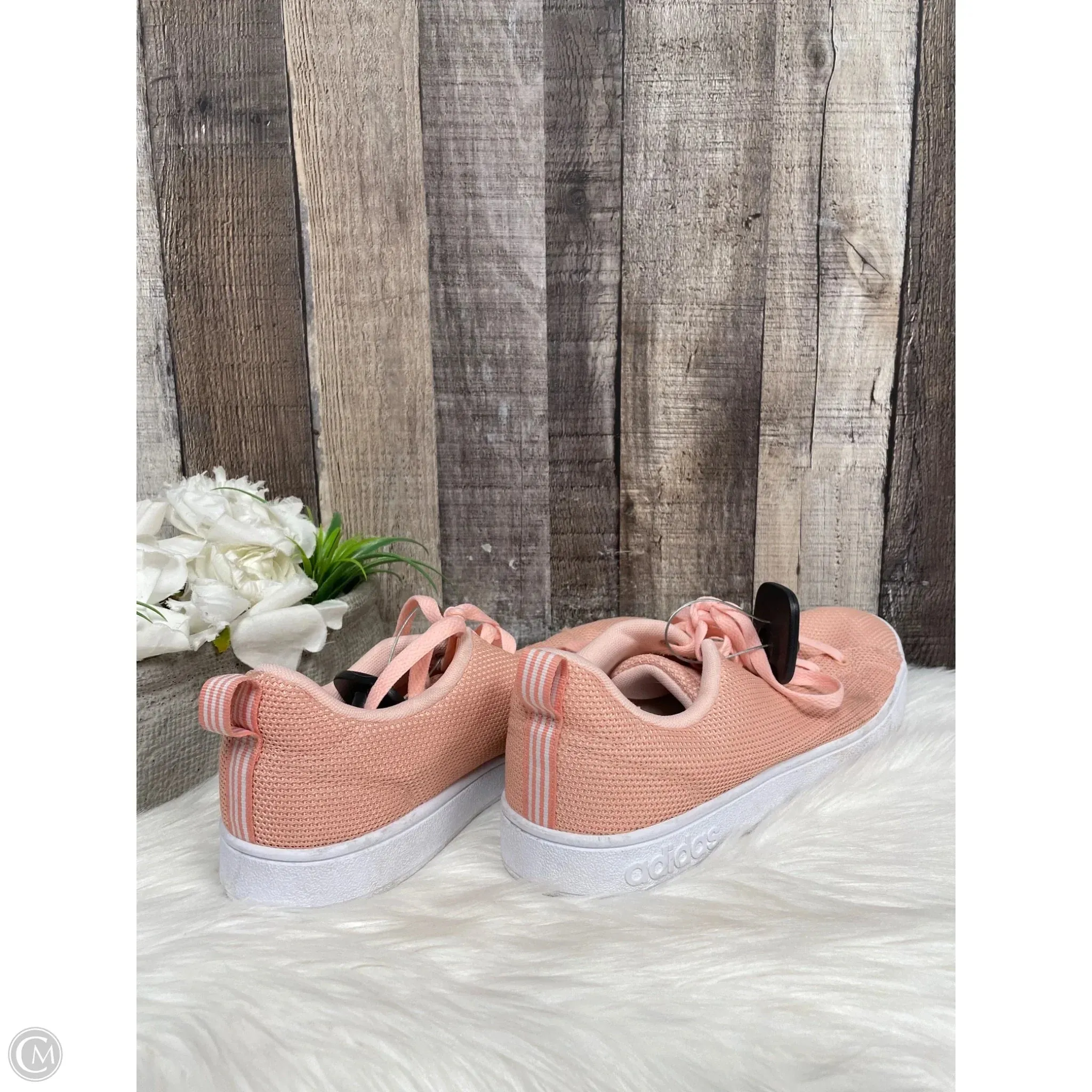 Shoes Athletic By Adidas In Peach, Size: 11 adidas