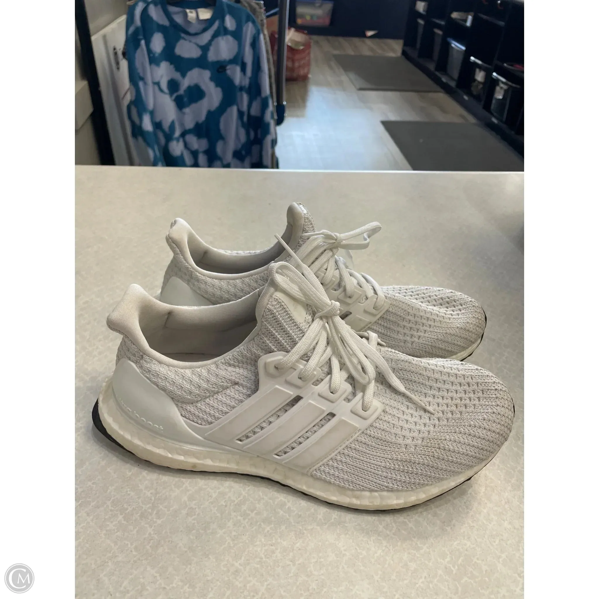 Shoes Athletic By Adidas In White, Size: 9.5 adidas