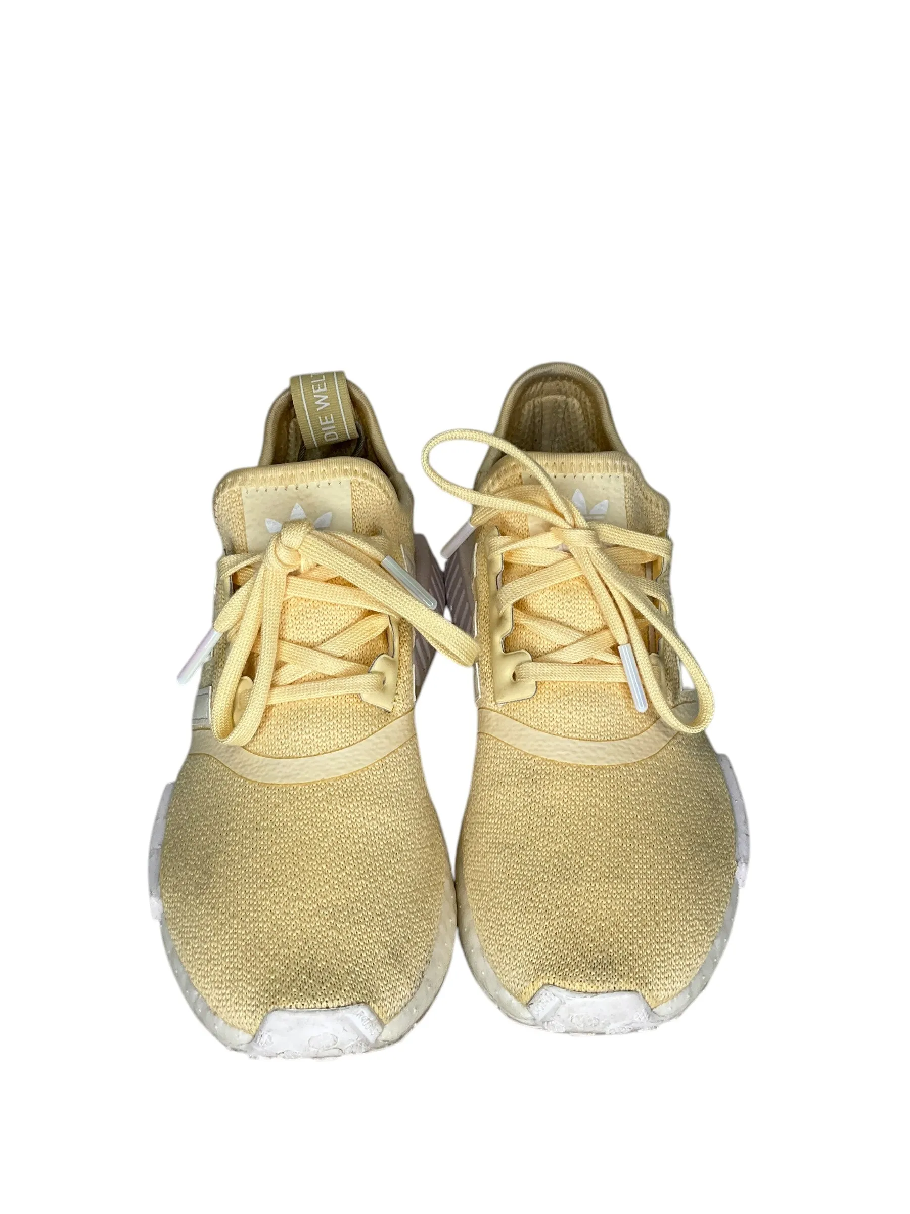 Shoes Athletic By Adidas In Yellow, Size: 5 adidas