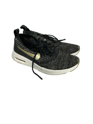 Shoes Athletic By Nike In Black & Gold, Size: 8 nike