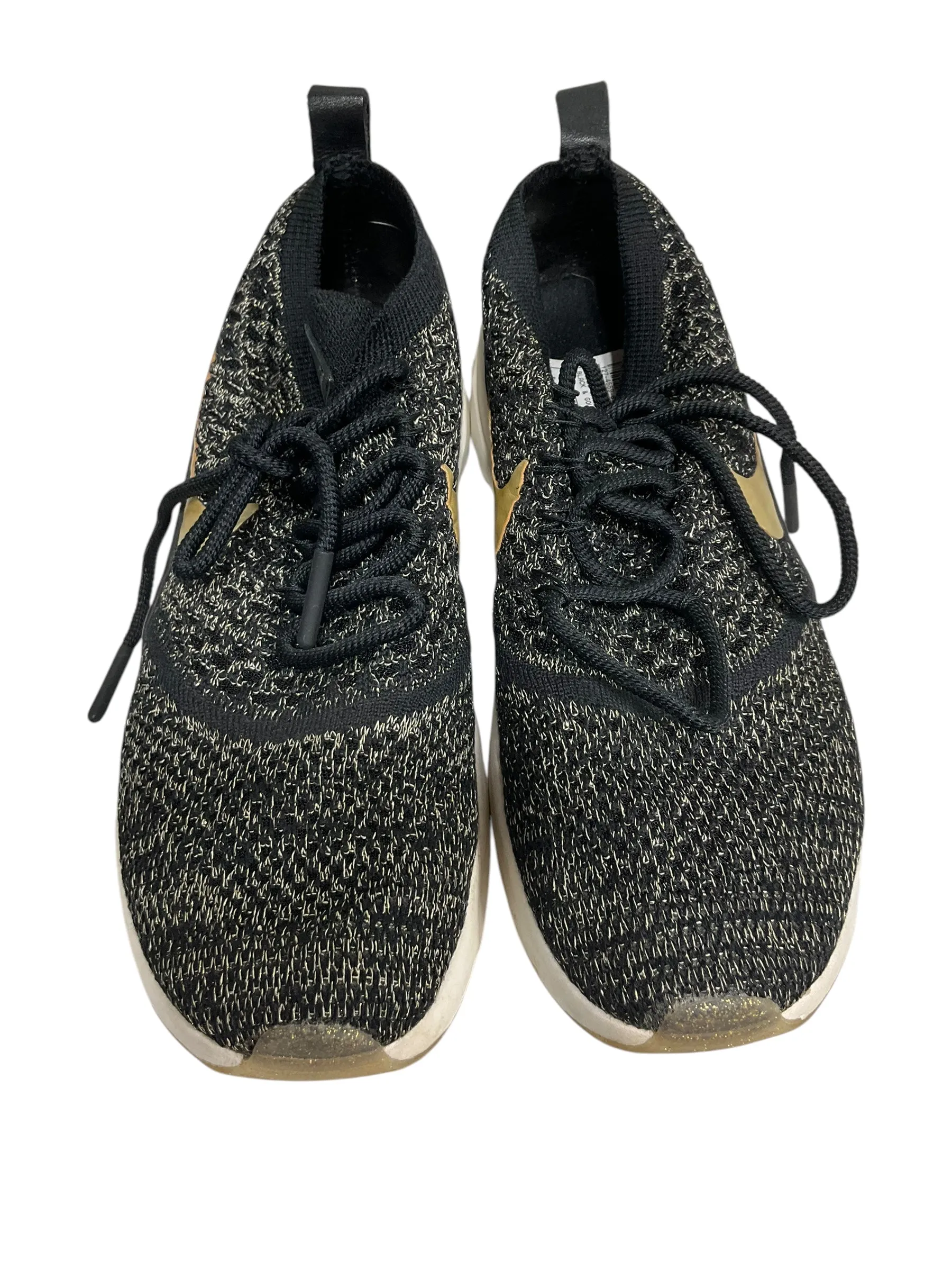 Shoes Athletic By Nike In Black & Gold, Size: 8 nike
