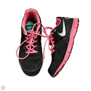Shoes Athletic By Nike In Black & Pink, Size: 7.5 nike