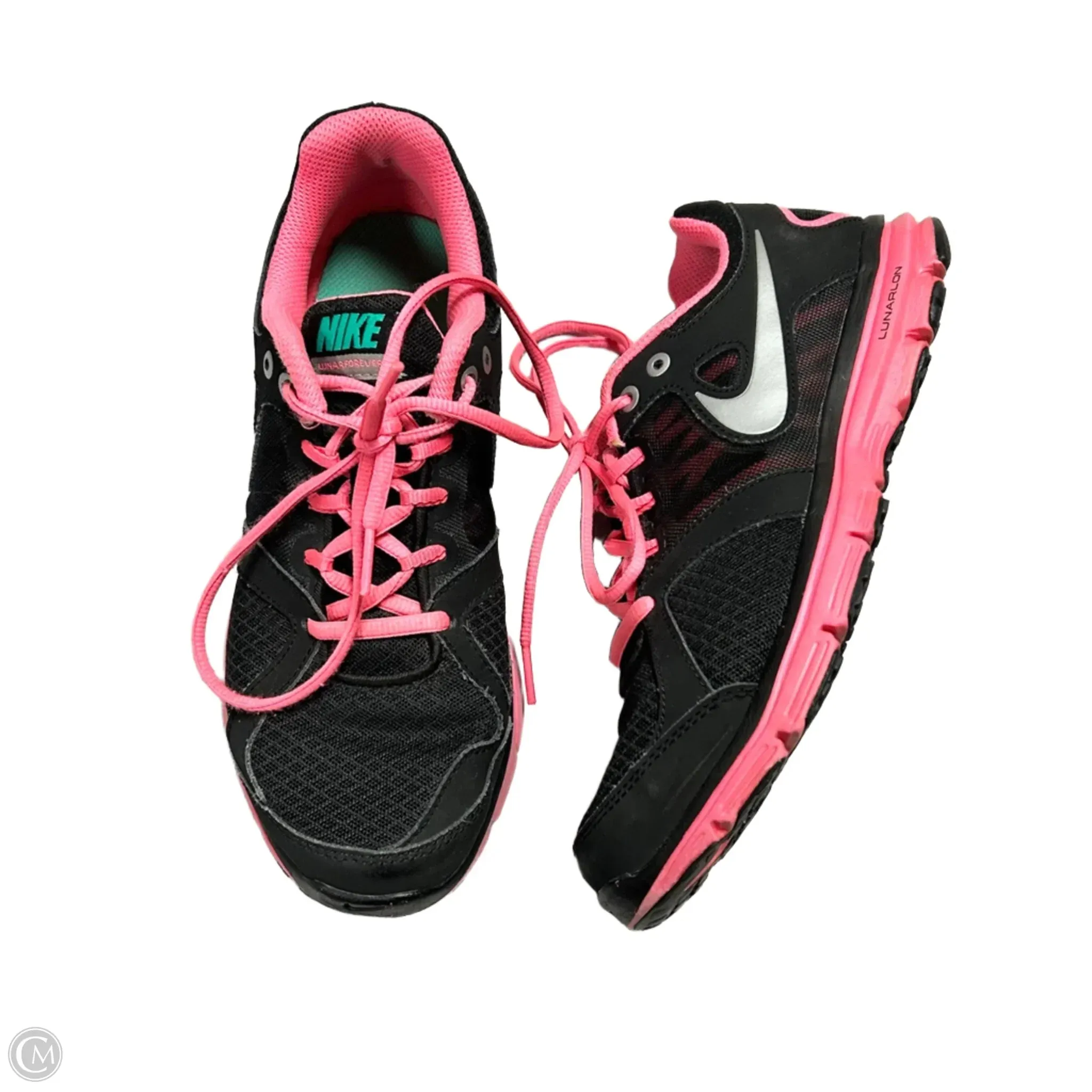 Shoes Athletic By Nike In Black & Pink, Size: 7.5 nike