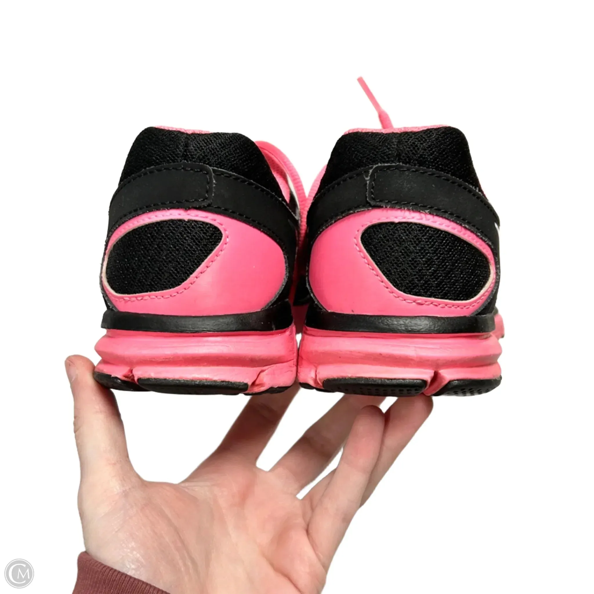 Shoes Athletic By Nike In Black & Pink, Size: 7.5 nike