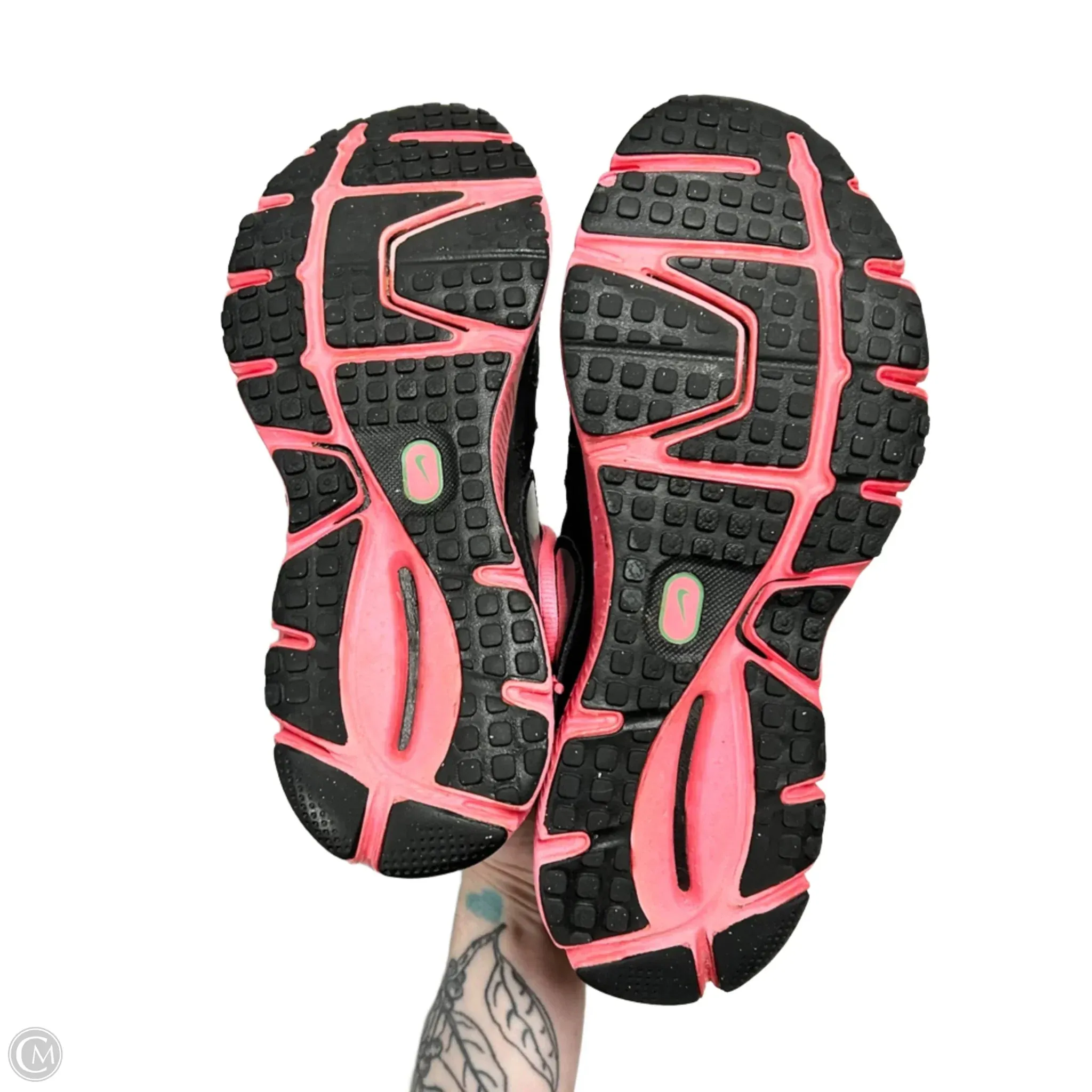 Shoes Athletic By Nike In Black & Pink, Size: 7.5 nike