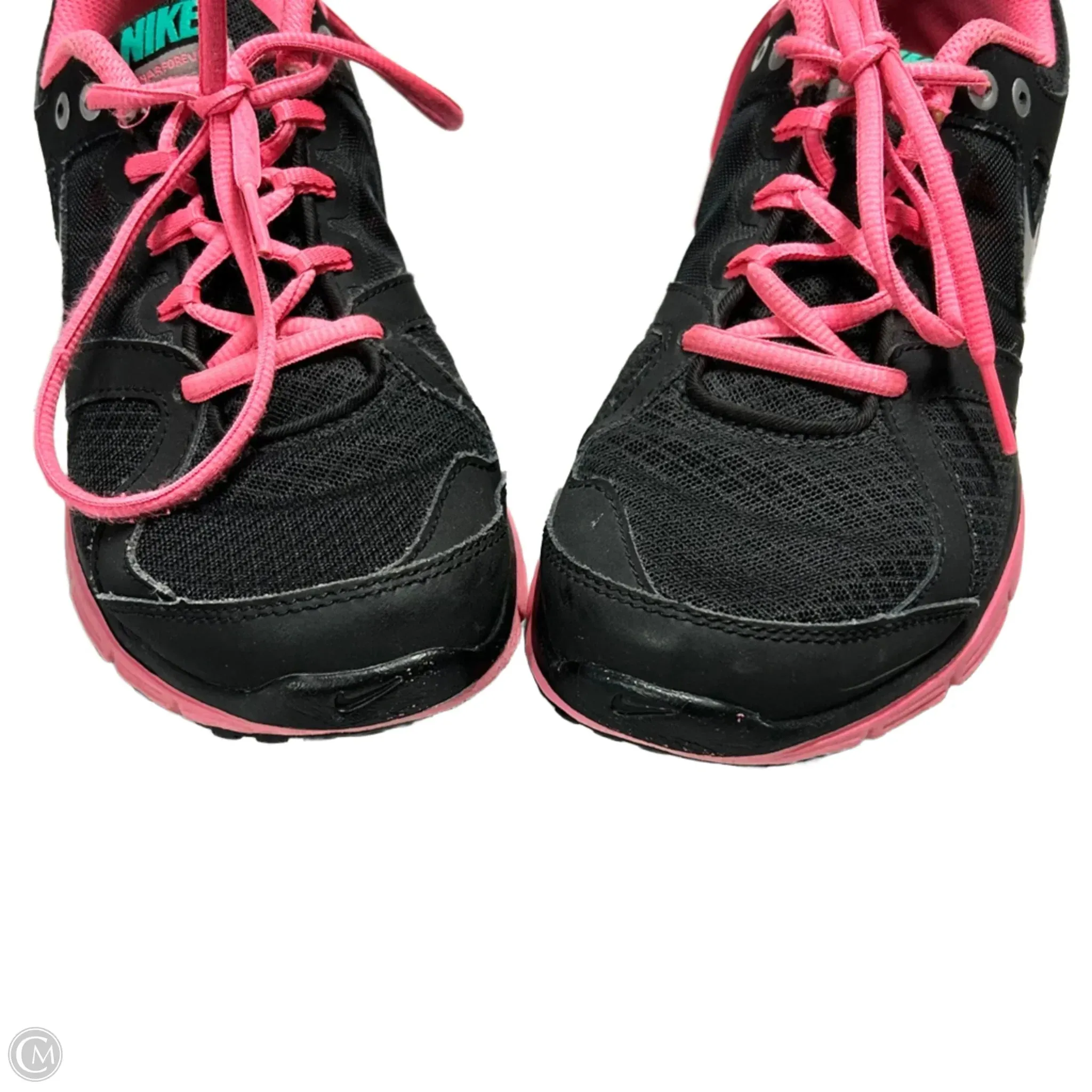 Shoes Athletic By Nike In Black & Pink, Size: 7.5 nike