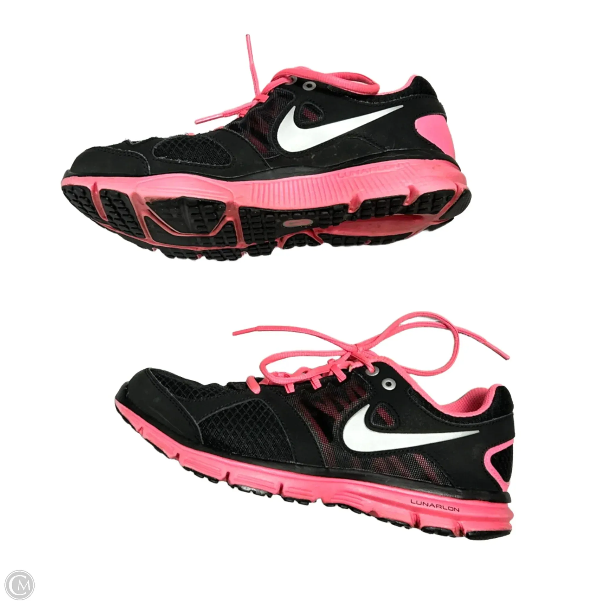 Shoes Athletic By Nike In Black & Pink, Size: 7.5 nike