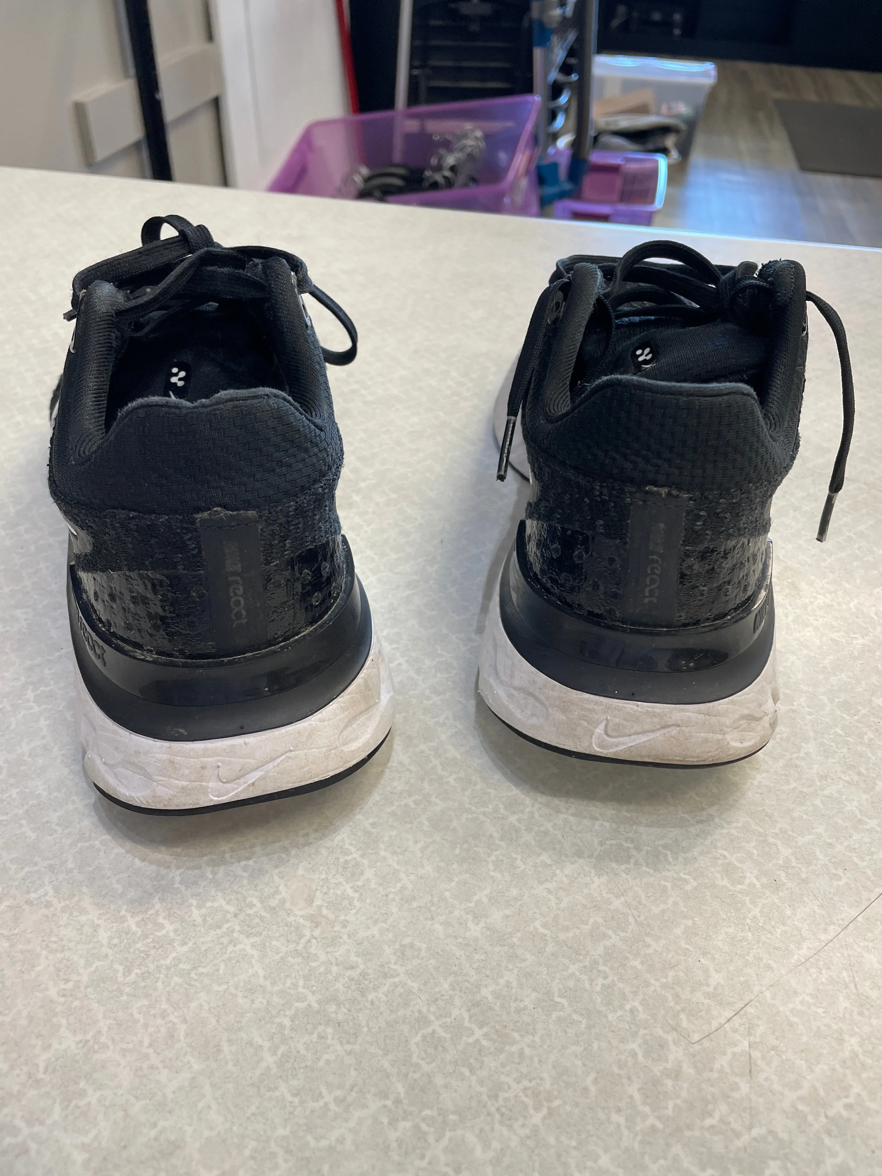 Shoes Athletic By Nike In Black, Size: 8 nike