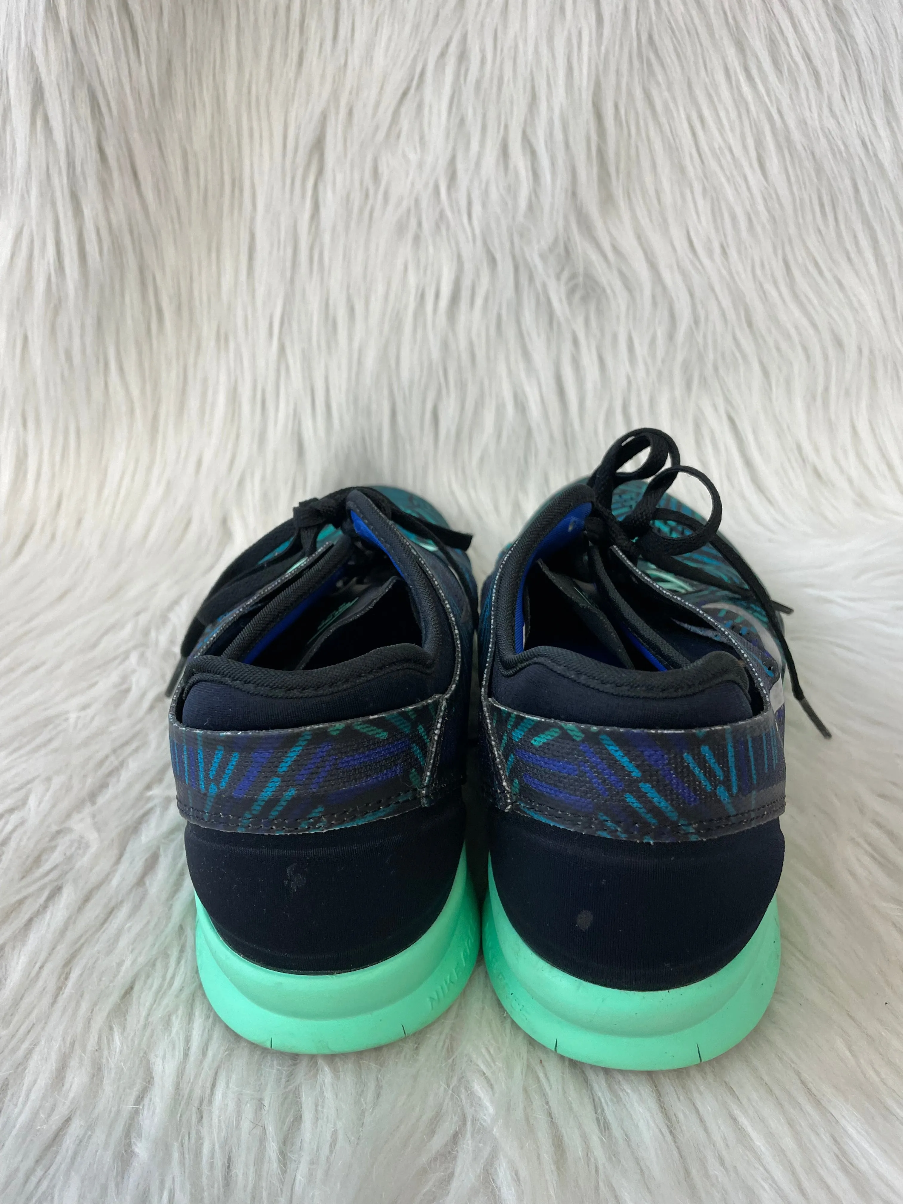Shoes Athletic By Nike In Blue & Green, Size: 10 nike