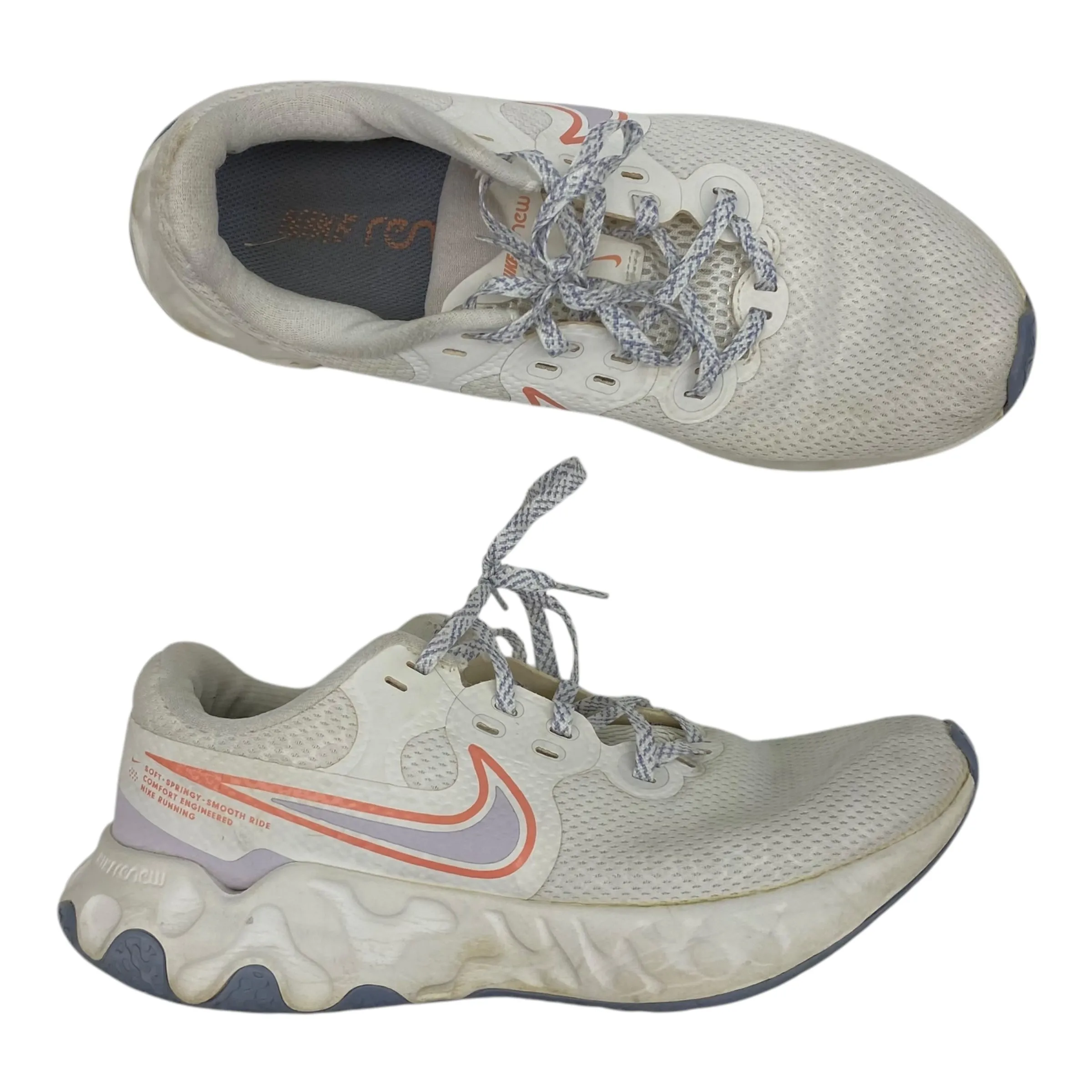 Shoes Athletic By Nike In Cream, Size:9 nike