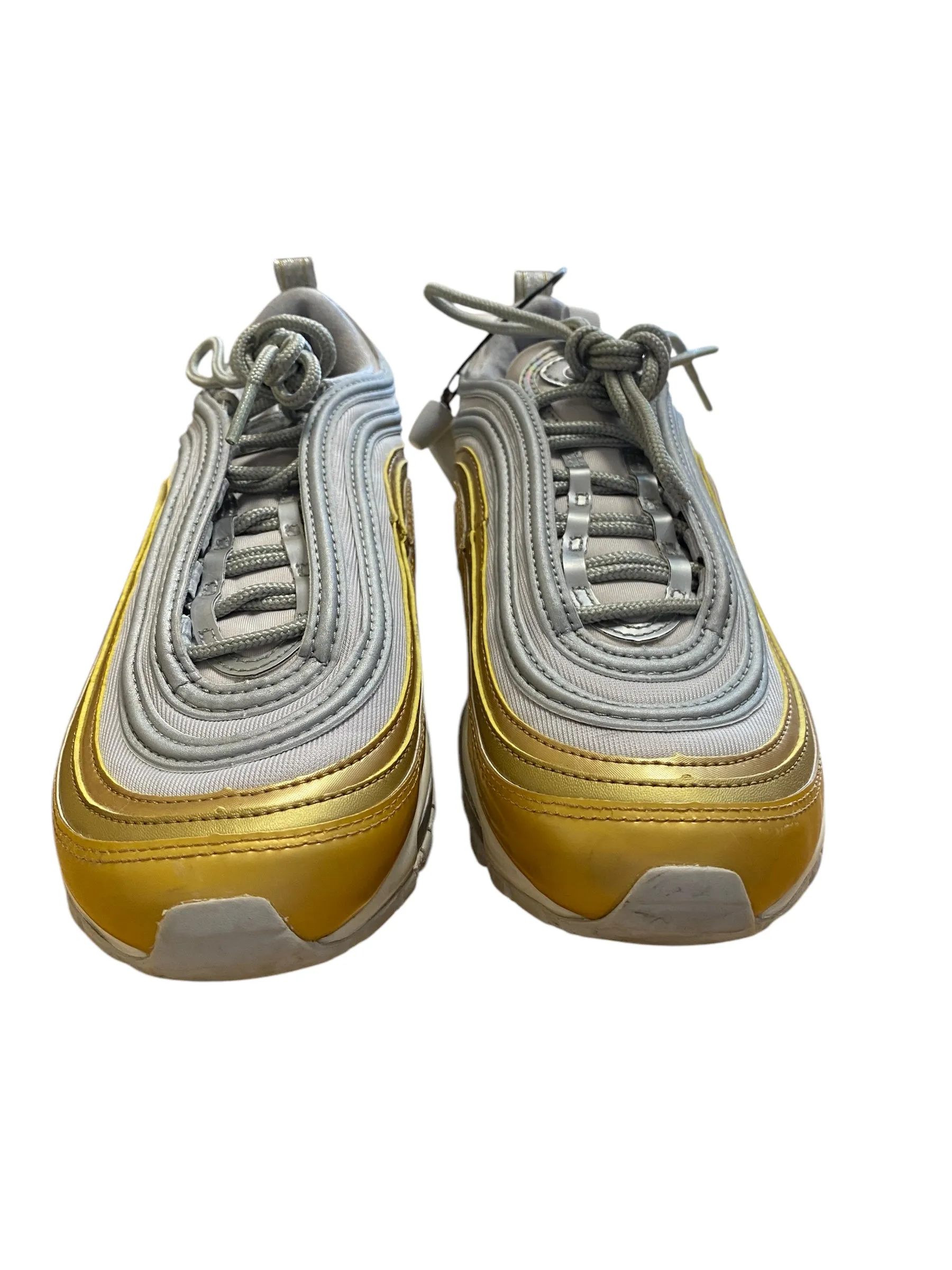 Shoes Athletic By Nike In Gold & Silver, Size: 7.5 nike