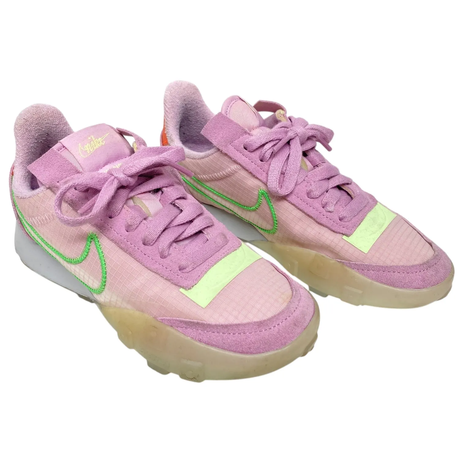 Shoes Athletic By Nike In Green & Purple, Size: 6 nike