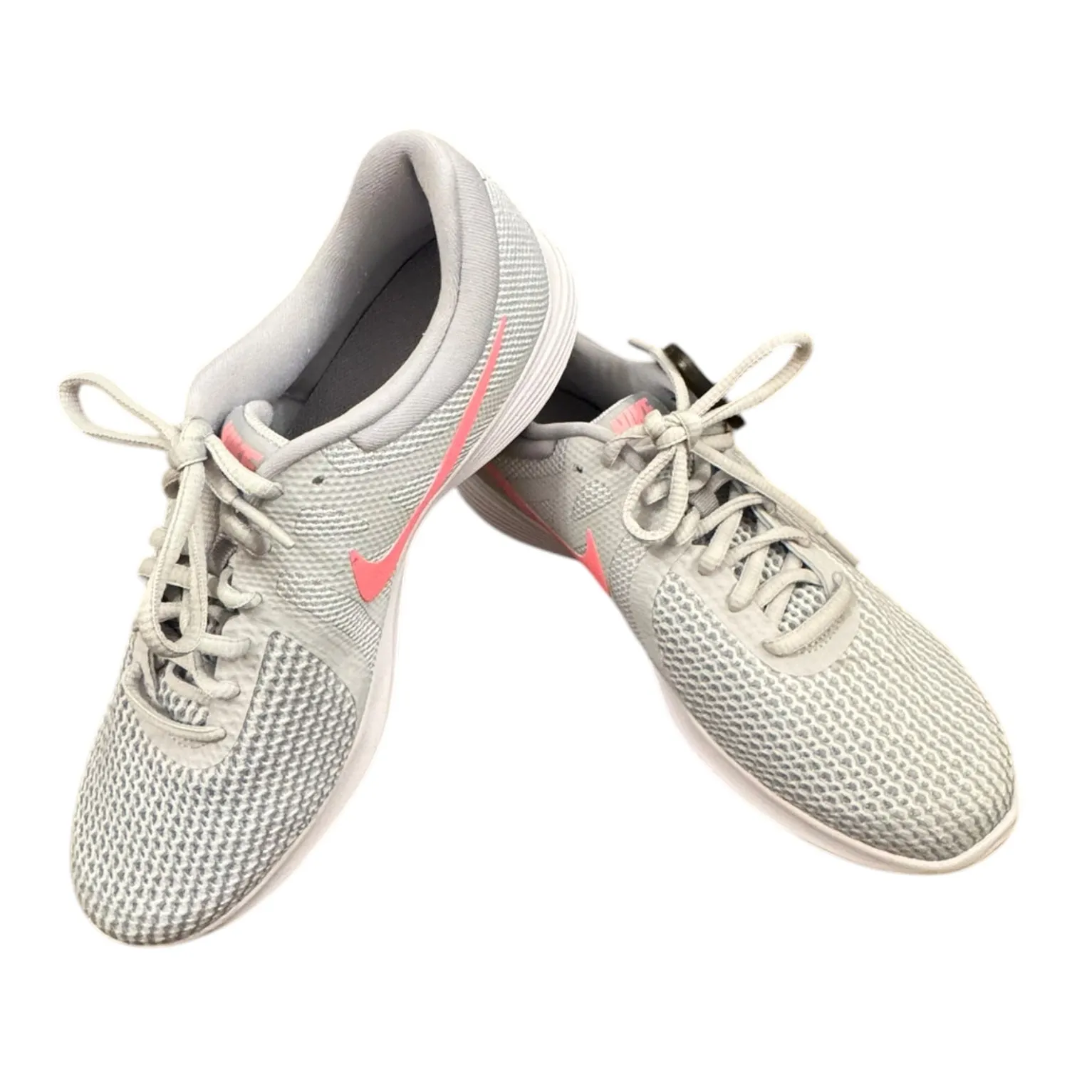 Shoes Athletic By Nike In Grey & Pink, Size:9 nike