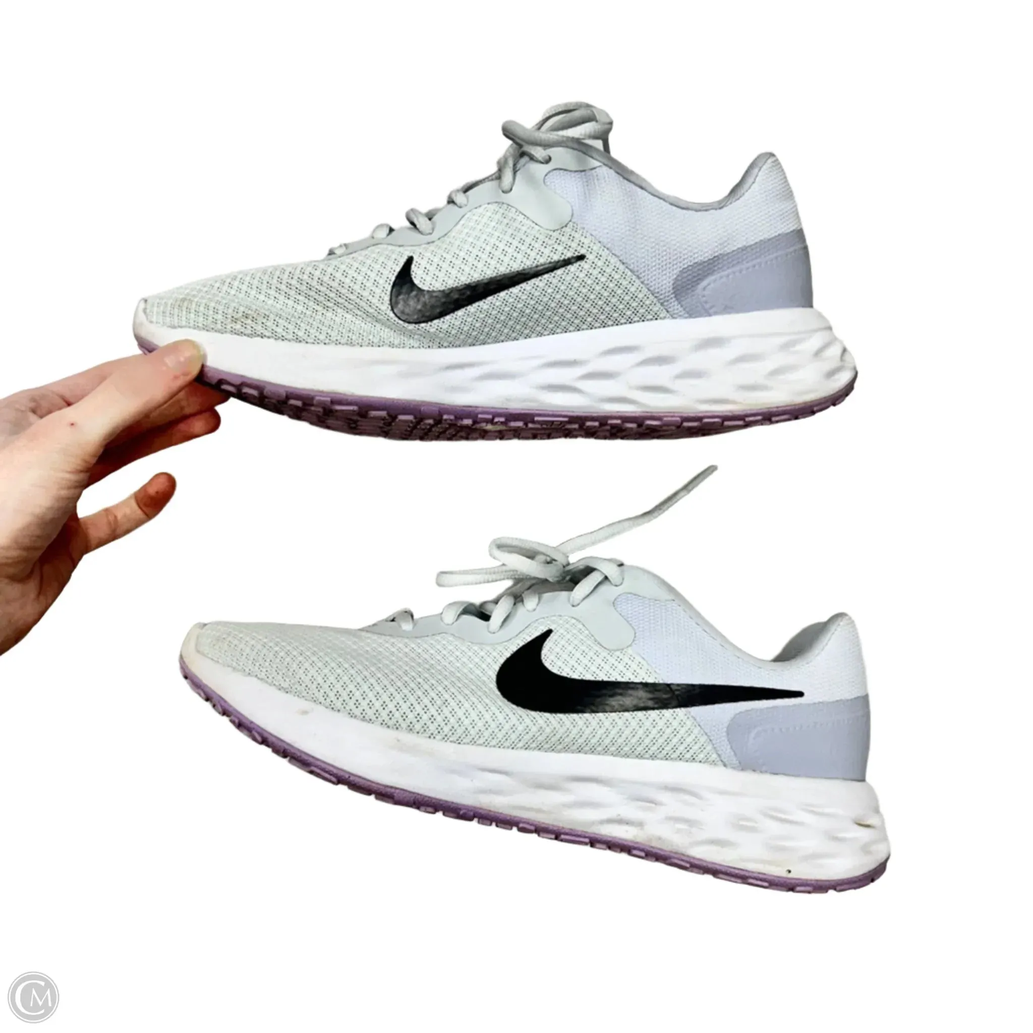 Shoes Athletic By Nike In Grey, Size: 8.5 nike