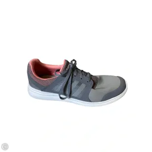 Shoes Flats By Adidas In Grey & Pink, Size: 8 adidas