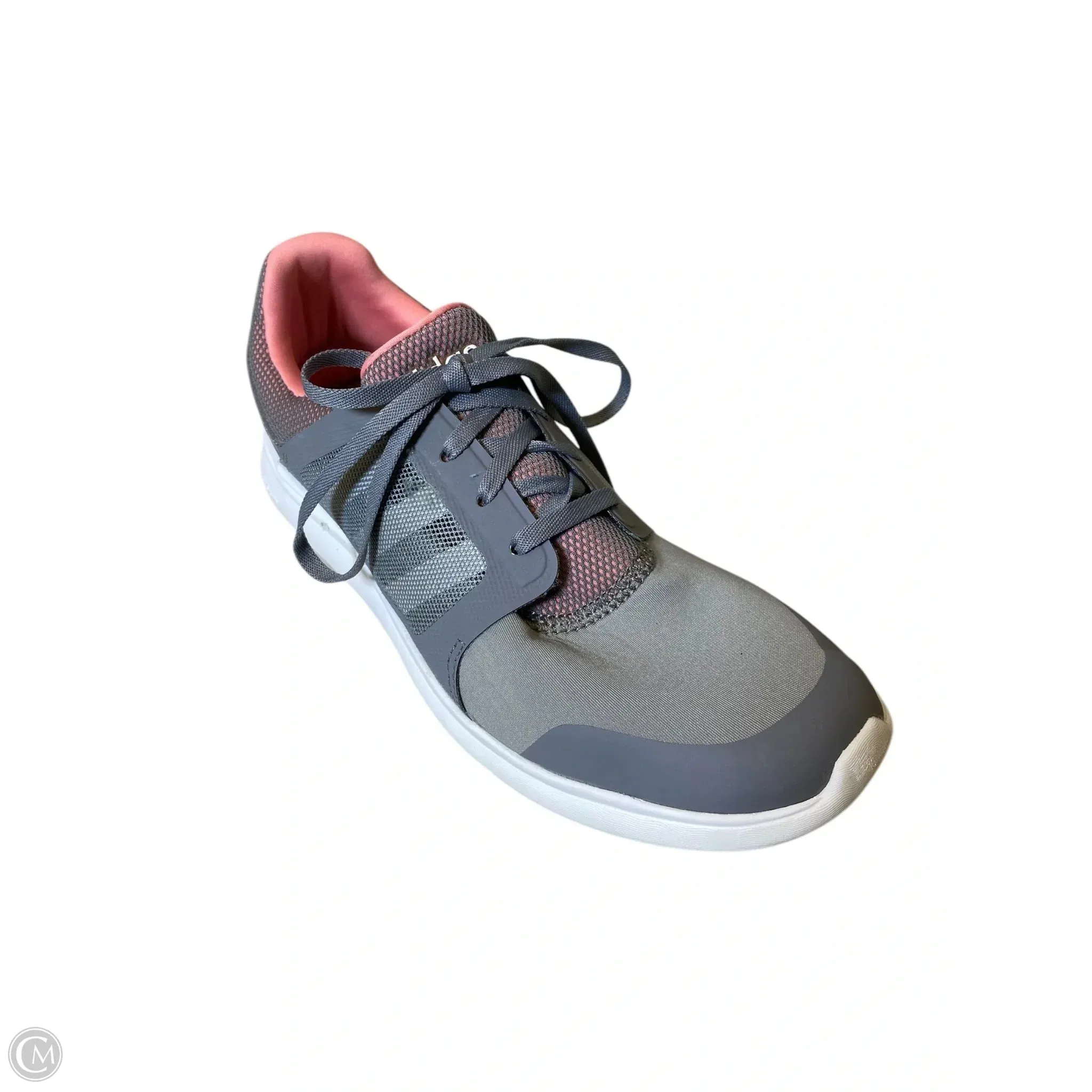 Shoes Flats By Adidas In Grey & Pink, Size: 8 adidas