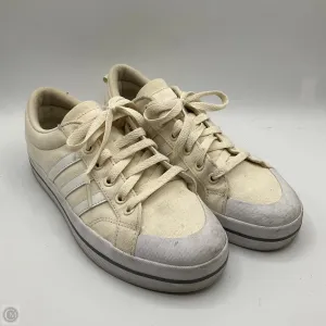 Shoes Sneakers By Adidas In Cream, Size: 8 adidas