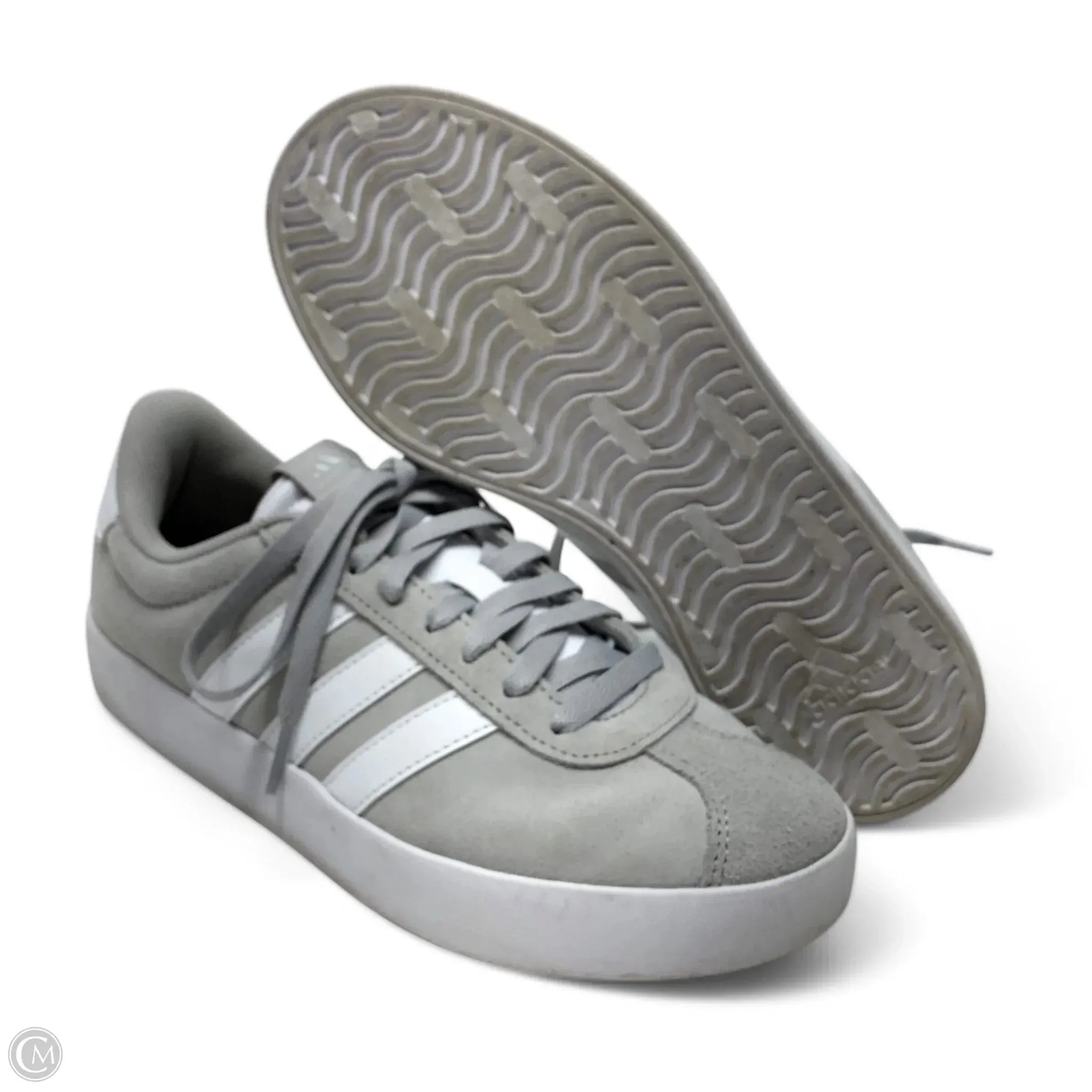 Shoes Sneakers By Adidas In Grey & White, Size: 7.5 adidas