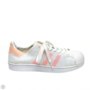 Shoes Sneakers By Adidas In Pink & White, Size: 10 adidas