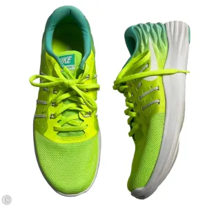Shoes Sneakers By Nike In Blue & Green, Size: 9 nike
