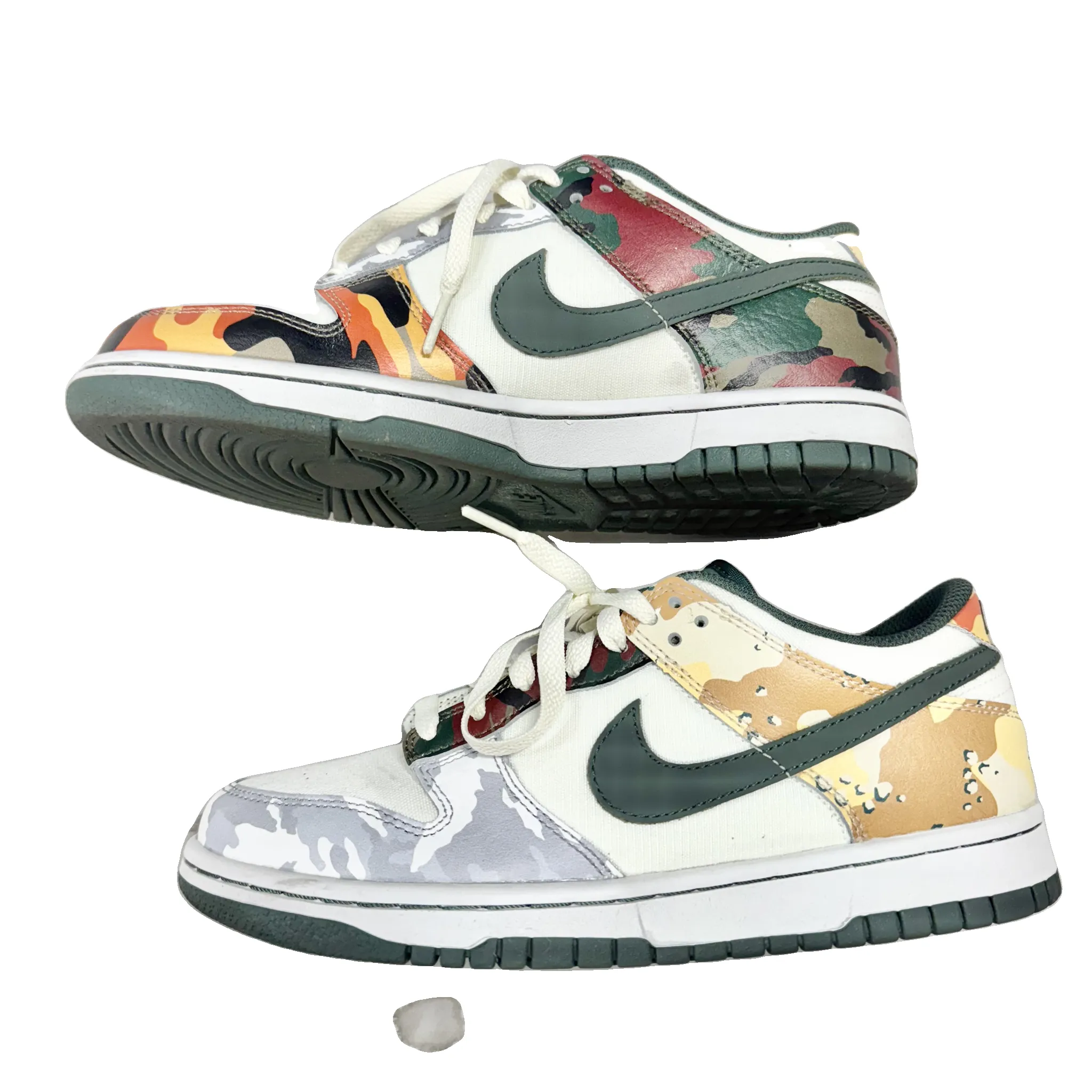 Shoes Sneakers By Nike In Camouflage Print, Size: 8 nike