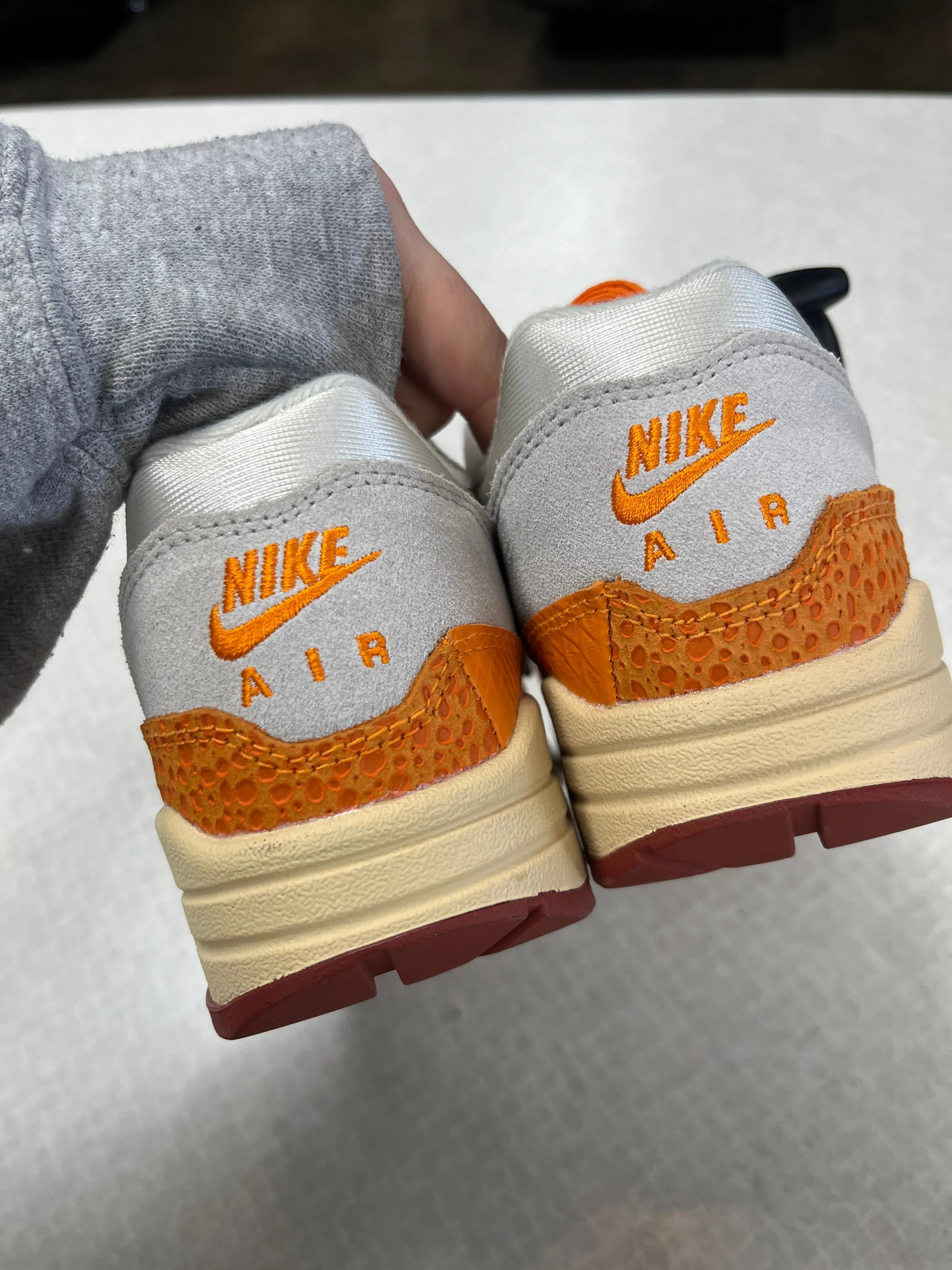 Shoes Sneakers By Nike In Orange & White, Size: 5.5 nike