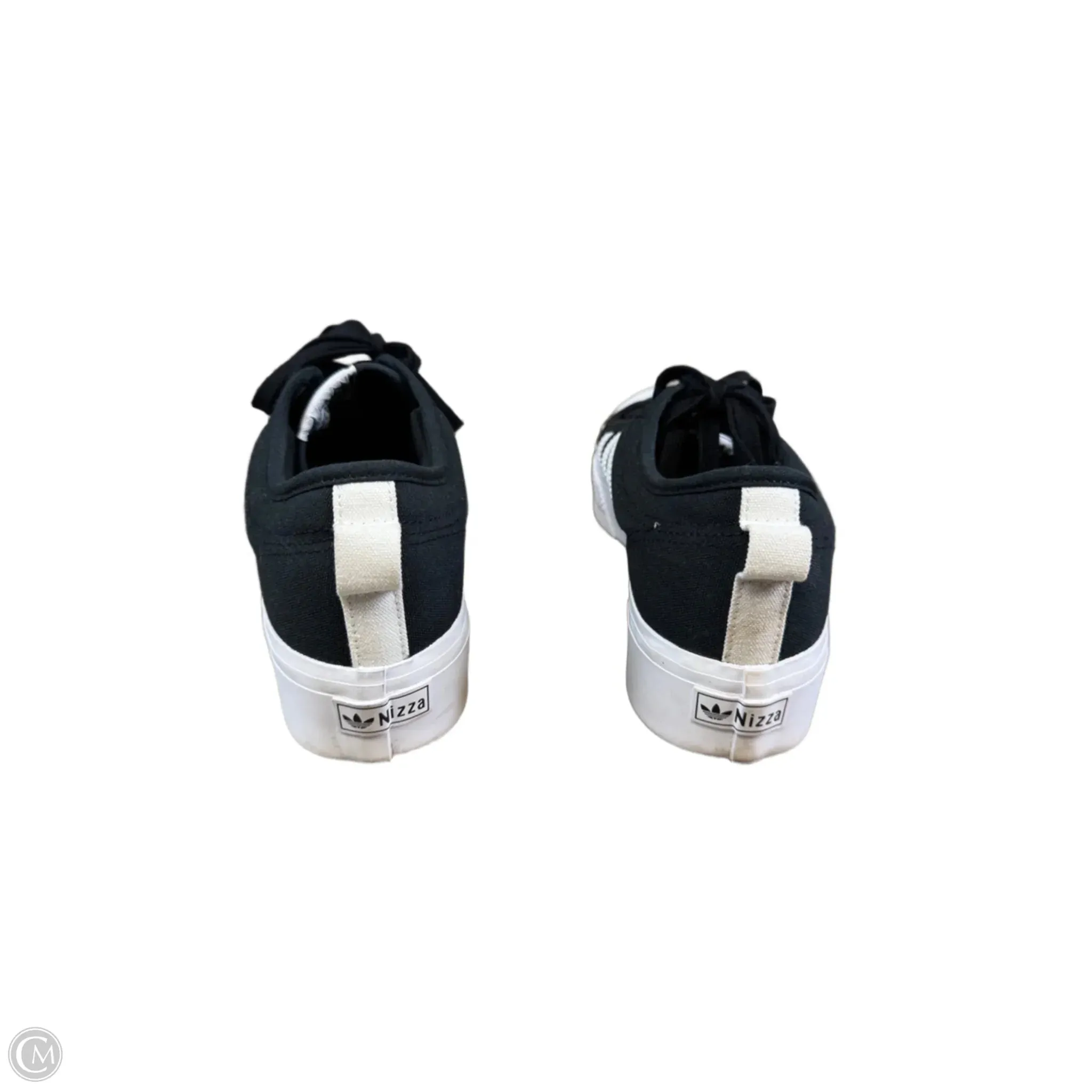 Shoes Sneakers Platform By Adidas In Black & White, Size: 10 adidas