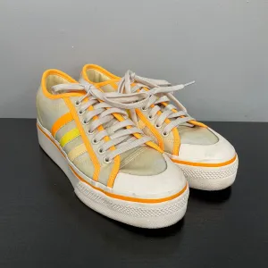 Shoes Sneakers Platform By Adidas In Yellow, Size:9.5 adidas