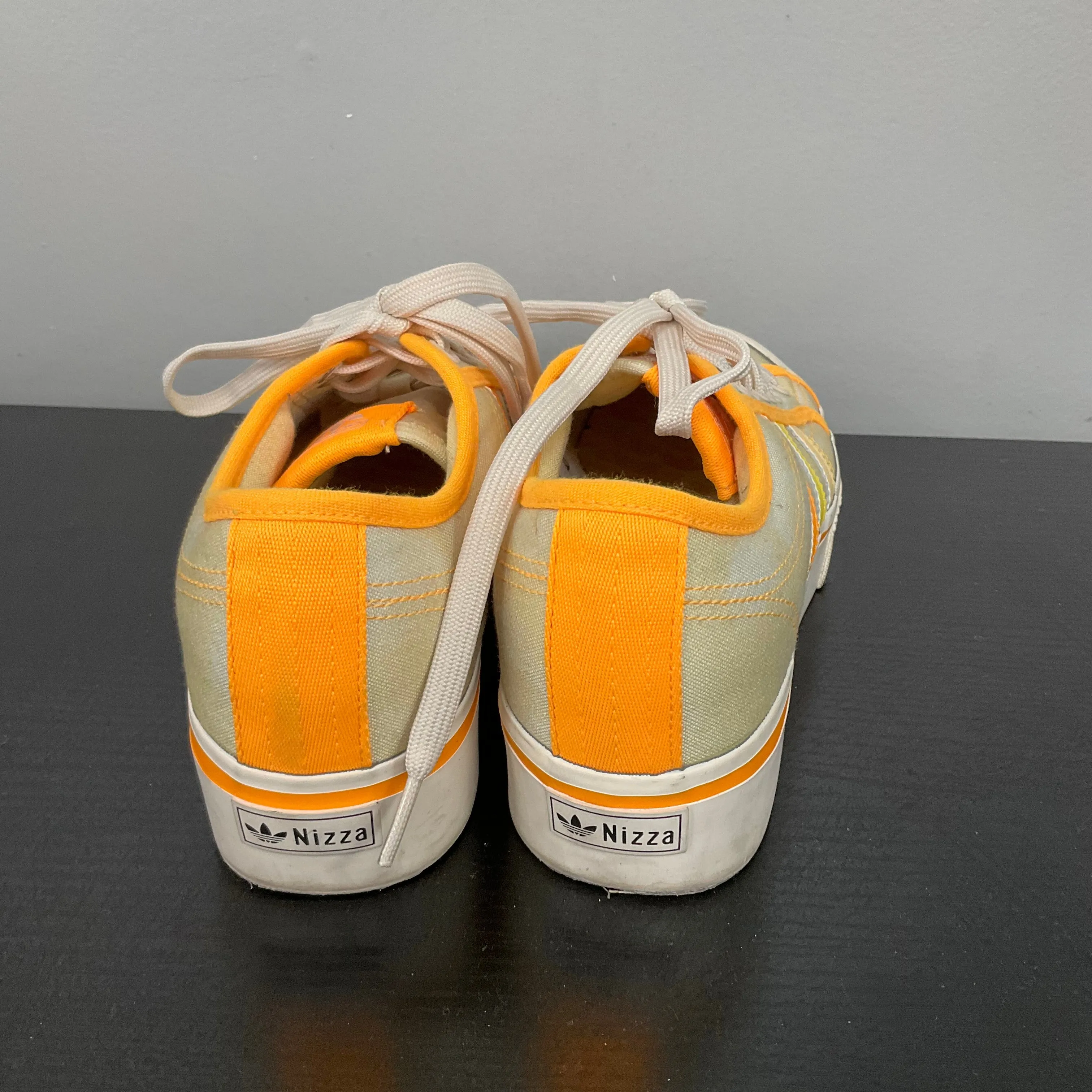 Shoes Sneakers Platform By Adidas In Yellow, Size:9.5 adidas