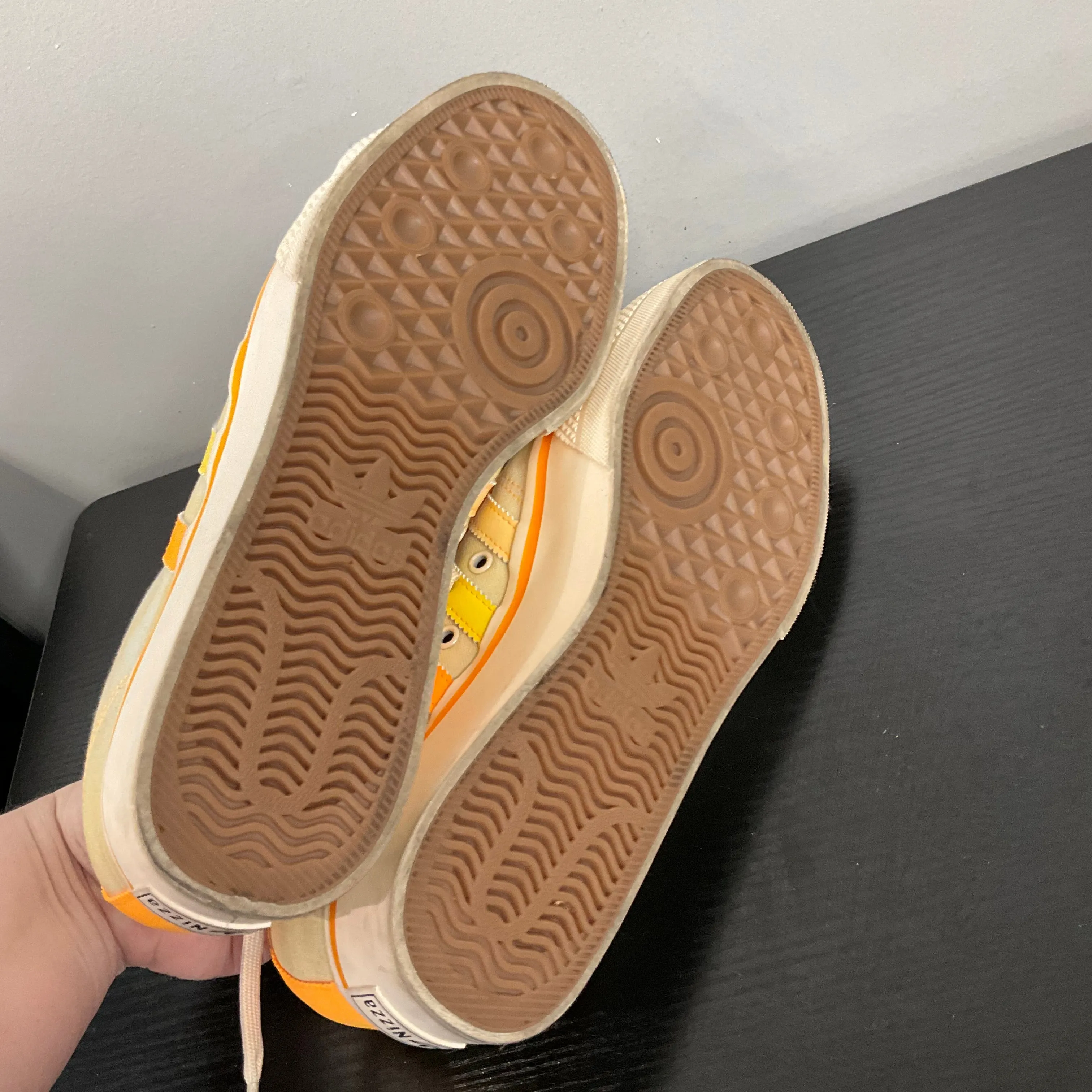 Shoes Sneakers Platform By Adidas In Yellow, Size:9.5 adidas